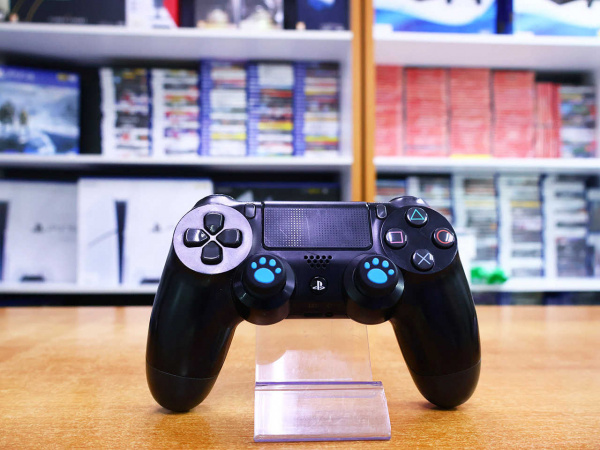 Накладки (насадки) на стики джойстика Cat Paw blue для PlayStation 5/PS5/PS4/PS3/ Xbox Series/One/360 (2шт) - интернет-магазин GameShock г. Челябинск