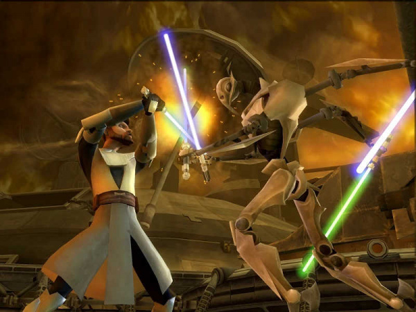 Star Wars The Clone Wars: Lightsaber Duels (Wii, АНГЛ, БУ) - интернет-магазин GameShock г. Челябинск