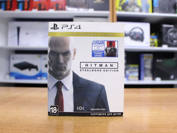 Hitman (2016): The Complete First Season (Первый Сезон) - Steelbook Edition (PS4, русские субтитры, БУ) - интернет-магазин GameShock г. Челябинск
