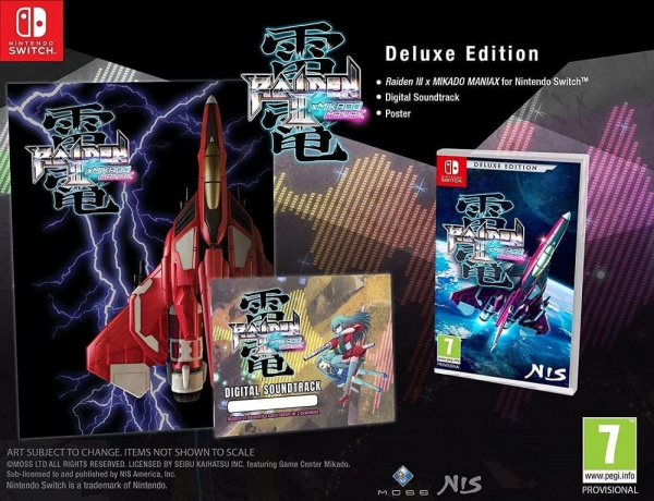 Raiden III x Mikado Maniax - Deluxe Edition [Nintendo Switch, английская версия] - интернет-магазин GameShock г. Челябинск