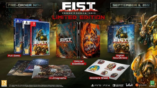 F.I.S.T. Forged In Shadow Torch - Limited Edition (Nintendo Switch, русские субтитры, БУ) - интернет-магазин GameShock г. Челябинск