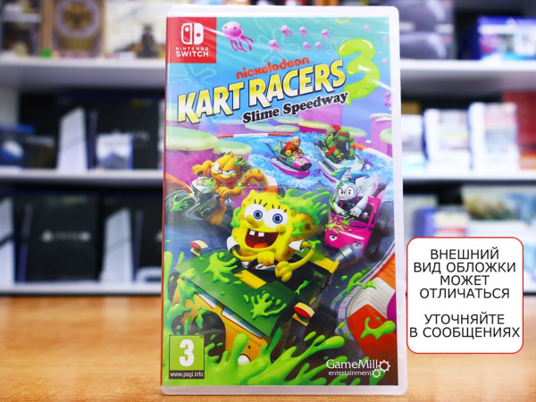 Nickelodeon Kart Racers 3: Slime Speedway [Nintendo Switch, английская версия] - интернет-магазин GameShock г. Челябинск