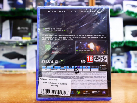 Alien: Isolation (PS4, русская версия) - интернет-магазин GameShock г. Челябинск Alien: Isolation (PS4, русская версия) - интернет-магазин GameShock г. Челябинск