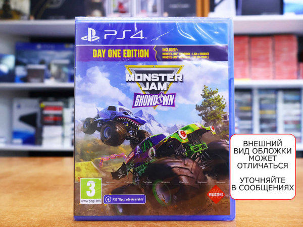 Monster Jam Showdown - Day One Edition (PS4, английская версия) - интернет-магазин GameShock г. Челябинск