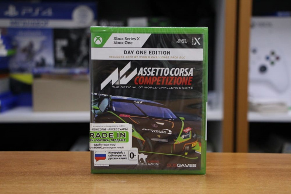 Assetto Corsa Competizione - Издание первого дня (Xbox One/Series X, русские субтитры) - интернет-магазин GameShock г. Челябинск Assetto Corsa Competizione - Издание первого дня (Xbox One/Series X, русские субтитры) - интернет-магазин GameShock г. Челябинск