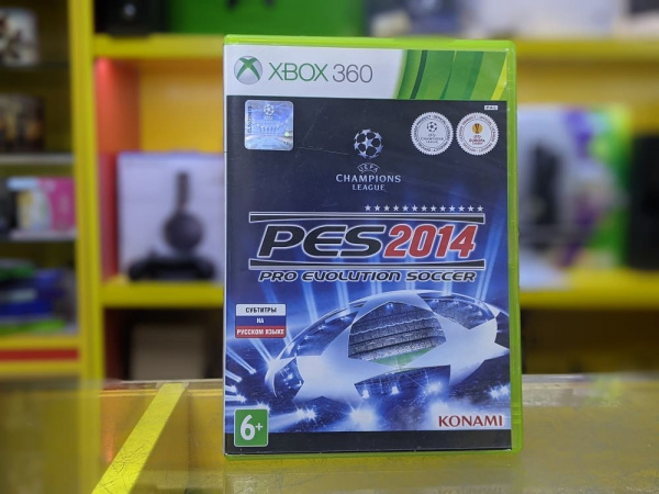 Pro Evolution Soccer 2014 (Xbox 360, РУС, БУ) - интернет-магазин GameShock г. Челябинск
