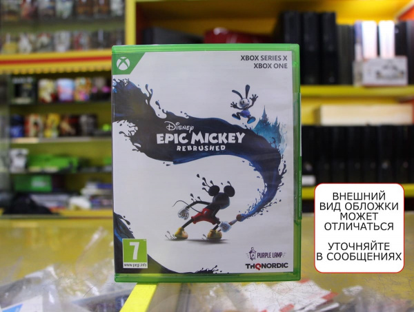 Disney Epic Mickey: Rebrushed (Xbox One/Series X, английская версия, БУ) - интернет-магазин GameShock г. Челябинск