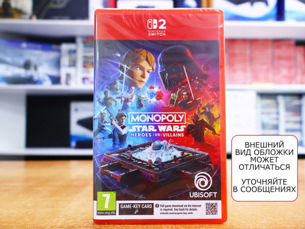 Monopoly: Star Wars Heroes vs. Villains (Nintendo Switch 2, русские субтитры) - интернет-магазин GameShock г. Челябинск