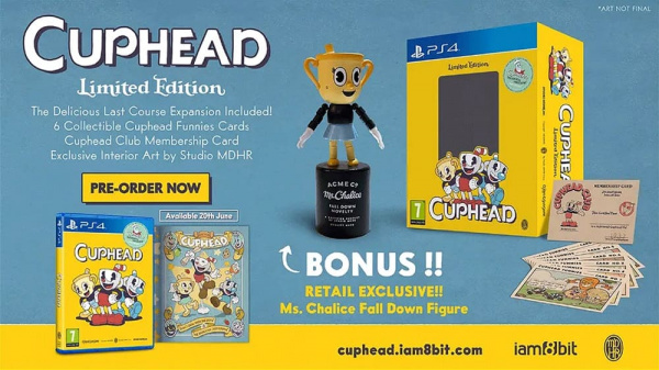 Cuphead - Limited Edition [PS4, русские субтитры] (уценка) - интернет-магазин GameShock г. Челябинск