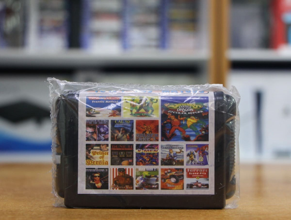 Картридж (16 бит) cборник игр 16в1 "MA1603" (BToads+GAxe3+Dune+RRash2+RockRoll...)(рус) (без коробки) для Сеги - интернет-магазин GameShock г. Челябинск