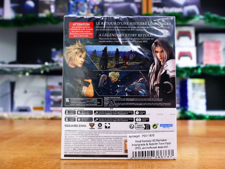 Final Fantasy VII (7) Remake Intergrade & Rebirth Twin Pack (PS5, английская версия) - интернет-магазин GameShock г. Челябинск