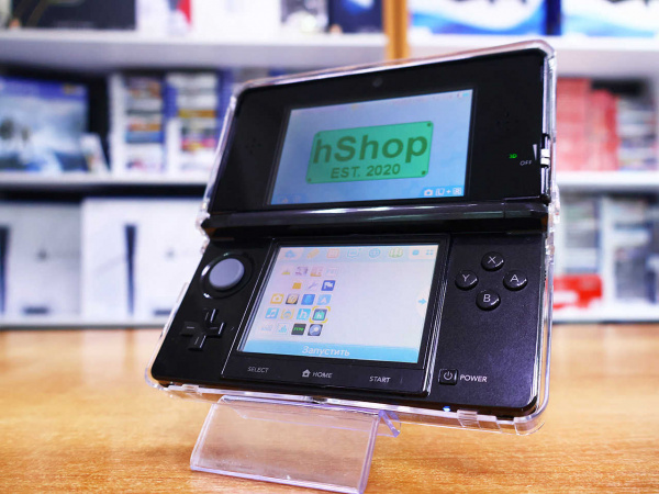 Nintendo 3DS Cosmo Black + карта памяти 64gb, прошитая (БУ) - интернет-магазин GameShock г. Челябинск