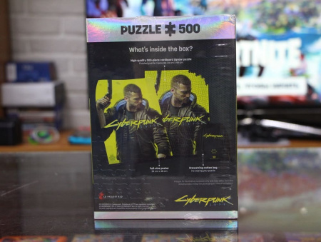 Пазл - Cyberpunk 2077: V Male (500 Элементов) - интернет-магазин GameShock г. Челябинск Пазл - Cyberpunk 2077: V Male (500 Элементов) - интернет-магазин GameShock г. Челябинск