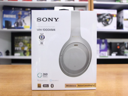Беспроводные наушники Sony WH-1000XM4 серебристый - интернет-магазин GameShock г. Челябинск Беспроводные наушники Sony WH-1000XM4 серебристый - интернет-магазин GameShock г. Челябинск