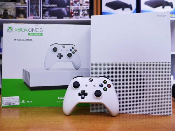 Xbox One S 1Tb All Digital White [БУ] - интернет-магазин GameShock г. Челябинск