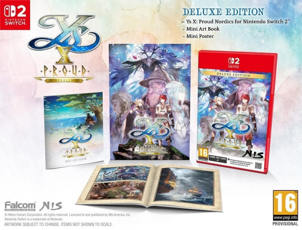 Ys X: Proud Nordics - Deluxe Edition [Nintendo Switch 2, английская версия] - интернет-магазин GameShock г. Челябинск