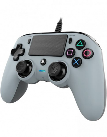 Геймпад проводной Nacon Wired Compact (PS4, PC) серый - интернет-магазин GameShock г. Челябинск