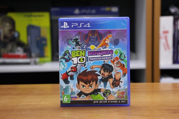 Ben 10: Power Trip (Мощное Приключение) (PS4, РУС, БУ) - интернет-магазин GameShock г. Челябинск