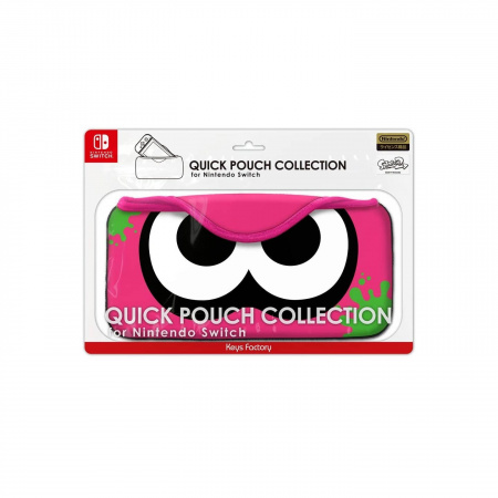 Защитный чехол Quick Pouch Collection "Splatoon 2 Pink" для Nintendo Switch/Lite - интернет-магазин GameShock г. Челябинск