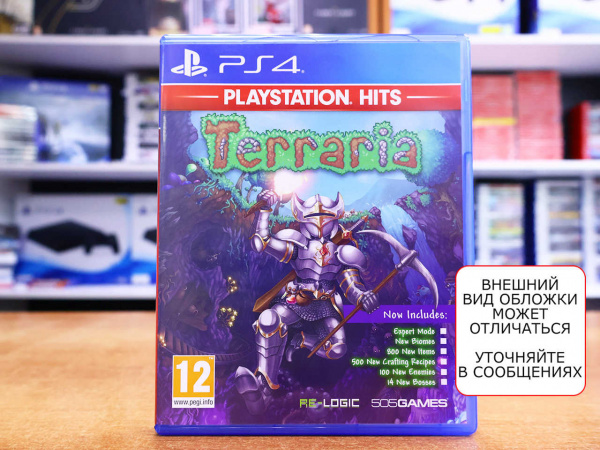 Terraria - Playstation Hits (PS4, русские субтитры, БУ) - интернет-магазин GameShock г. Челябинск