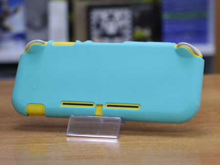 Силиконовый чехол Silicon Case Turquoise Бирюзовый (Switch Lite) - интернет-магазин GameShock г. Челябинск Силиконовый чехол Silicon Case Turquoise Бирюзовый (Switch Lite) - интернет-магазин GameShock г. Челябинск