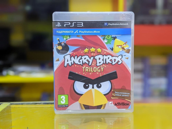 Angry Birds Trilogy (PS3, АНГЛ, БУ) - интернет-магазин GameShock г. Челябинск