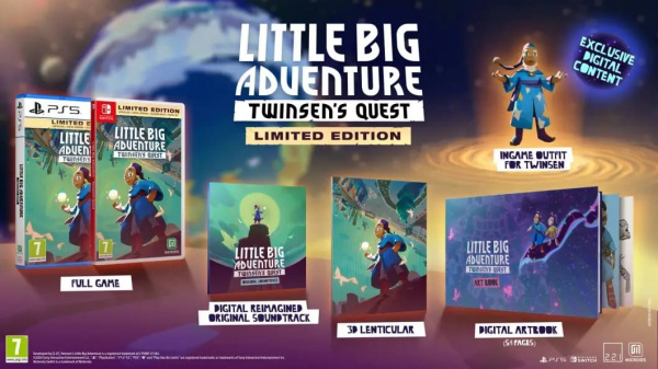 Little Big Adventure: Twinsen's Quest - Limited Edition (PS5, русские субтитры) - интернет-магазин GameShock г. Челябинск Little Big Adventure: Twinsen's Quest - Limited Edition (PS5, русские субтитры) - интернет-магазин GameShock г. Челябинск