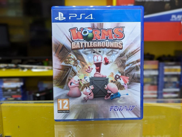 Worms Battlegrounds (PS4, английская версия, БУ) - интернет-магазин GameShock г. Челябинск