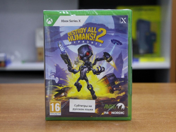 Destroy All Humans 2 Reprobed (Xbox Series X, русские субтитры) - интернет-магазин GameShock г. Челябинск