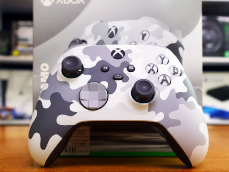 Геймпад Microsoft Xbox Series Arctic Camo (model 1914) (БУ) - интернет-магазин GameShock г. Челябинск