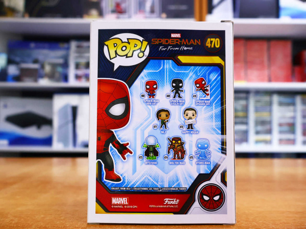 Фигурка Funko POP! Spider Man Far From Home: Spider-Man (Upgraded) 470 - интернет-магазин GameShock г. Челябинск