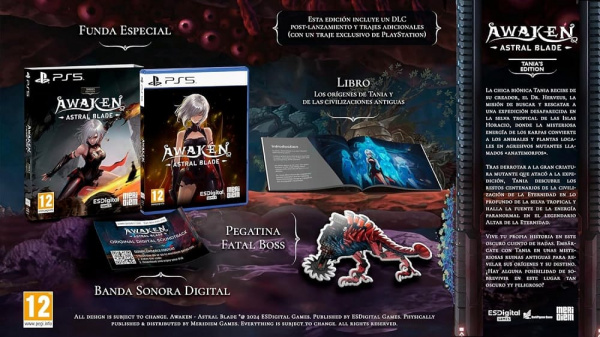 AWAKEN: Astral Blade - Tania's Edition (PS5, русские субтитры) - интернет-магазин GameShock г. Челябинск
