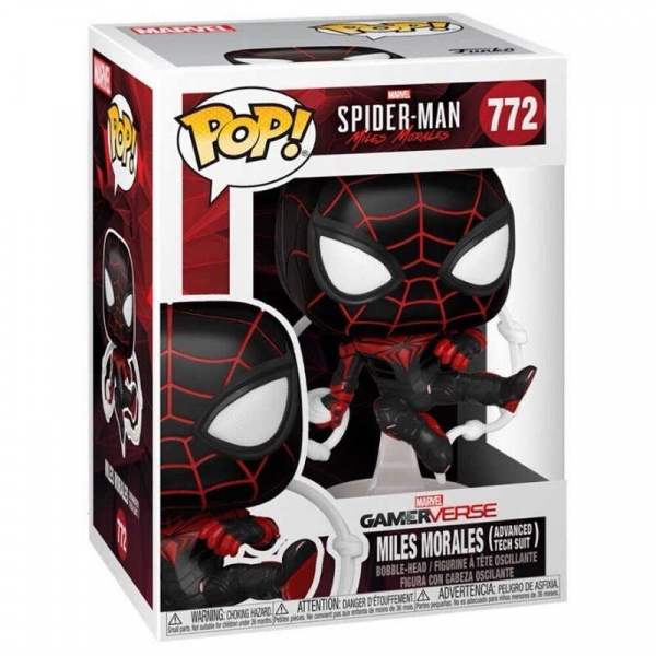 Фигурка Funko POP! Marvel: Miles Morales (Advanced Tech Suit) 772 - интернет-магазин GameShock г. Челябинск Фигурка Funko POP! Marvel: Miles Morales (Advanced Tech Suit) 772 - интернет-магазин GameShock г. Челябинск