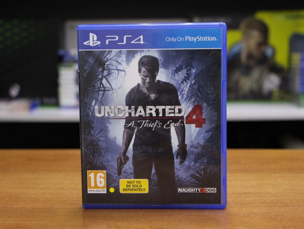Uncharted 4: A Thief's End (PS4, АНГЛ, БУ) - интернет-магазин GameShock г. Челябинск