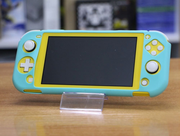 Силиконовый чехол Silicon Case Turquoise Бирюзовый (Switch Lite) - интернет-магазин GameShock г. Челябинск