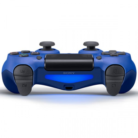 Геймпад Sony Playstation PS4 DualShock 4 v2 Blue (CUH-ZCT2E) - интернет-магазин GameShock г. Челябинск