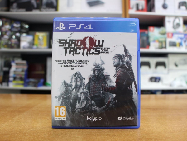 Shadow Tactics: Blades of the Shogun (PS4, РУС, БУ) - интернет-магазин GameShock г. Челябинск