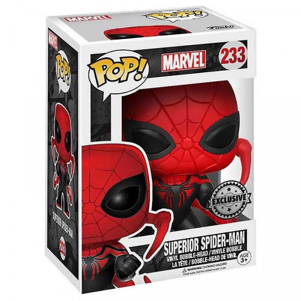 Фигурка Funko POP! Marvel: Superior Spider-Man (Exc) 233 - интернет-магазин GameShock г. Челябинск Фигурка Funko POP! Marvel: Superior Spider-Man (Exc) 233 - интернет-магазин GameShock г. Челябинск