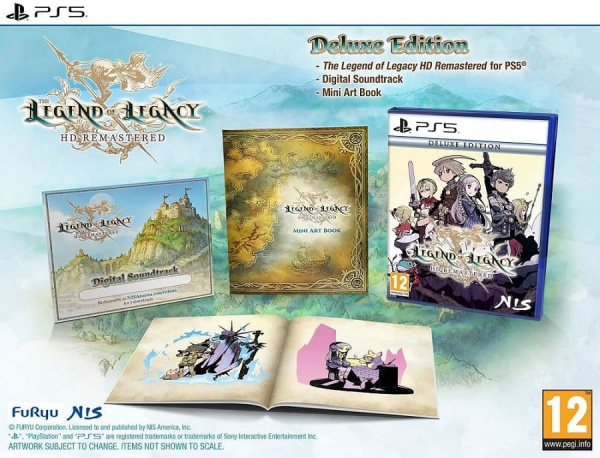The Legend of Legacy HD Remastered - Deluxe Edition [PS5, английская версия] - интернет-магазин GameShock г. Челябинск