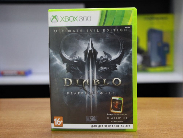 Diablo 3: Reaper of Souls (Xbox 360, РУС, БУ) - интернет-магазин GameShock г. Челябинск
