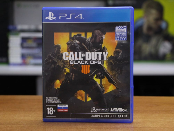 Call of Duty: Black Ops 4 (PS4, РУС, БУ) - интернет-магазин GameShock г. Челябинск