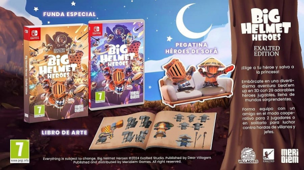 Big Helmet Heroes - Exalted Edition [Nintendo Switch, русские субтитры] - интернет-магазин GameShock г. Челябинск