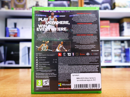 NBA 2K25 (Xbox Series X, английская версия, БУ) - интернет-магазин GameShock г. Челябинск NBA 2K25 (Xbox Series X, английская версия, БУ) - интернет-магазин GameShock г. Челябинск