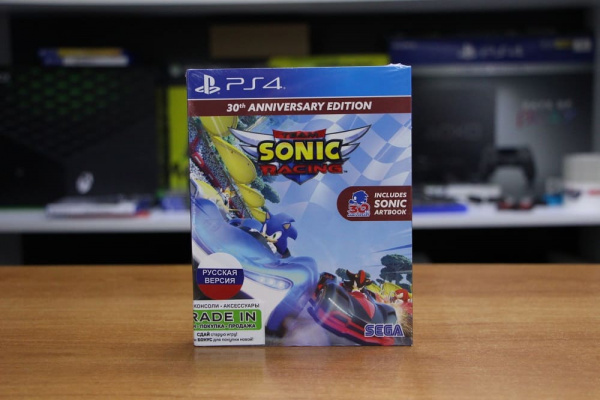 Team Sonic Racing - 30th Anniversary Edition (PS4, русские субтитры) - интернет-магазин GameShock г. Челябинск