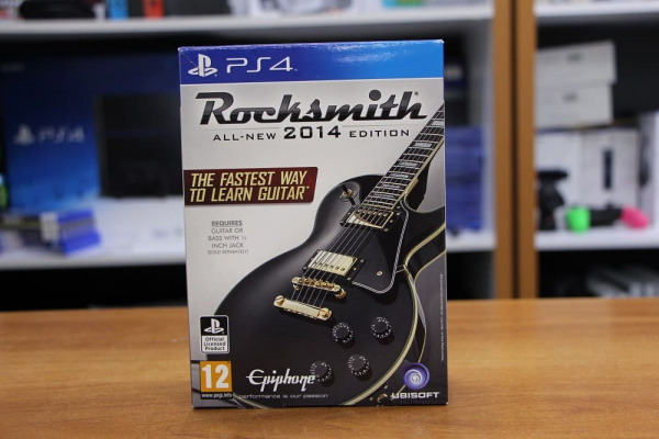 Rocksmith 2014 Edition: Remastered (Игра + Кабель) (PS4, английская версия, БУ) - интернет-магазин GameShock г. Челябинск