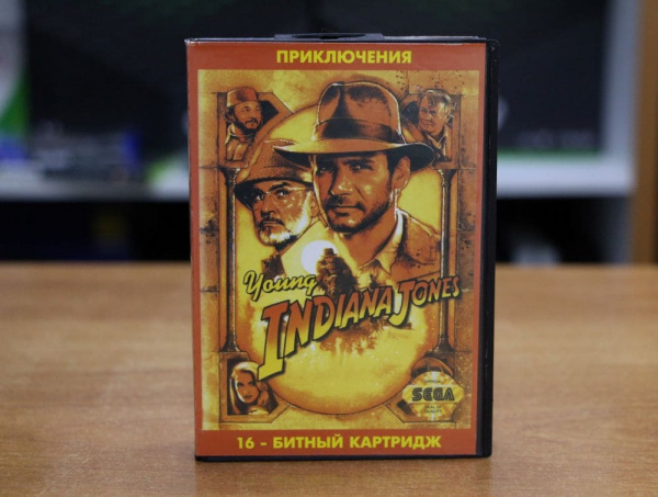 Картридж (16 бит) Young Indiana Jones для Сеги - интернет-магазин GameShock г. Челябинск