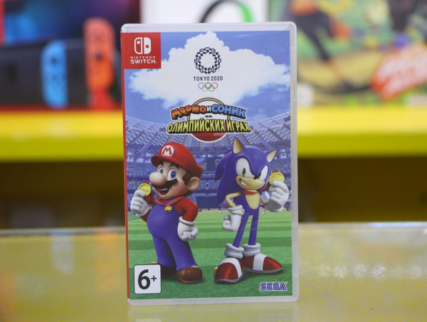 Марио и Соник на Олимпийских играх 2020 в Токио (Nintendo Switch, РУС, БУ) - интернет-магазин GameShock г. Челябинск Марио и Соник на Олимпийских играх 2020 в Токио (Nintendo Switch, РУС, БУ) - интернет-магазин GameShock г. Челябинск