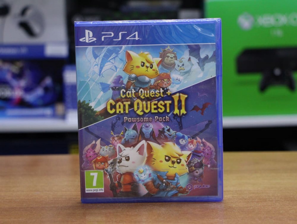 Cat Quest & Cat Quest II (2): Pawsome Pack (PS4, английская версия) - интернет-магазин GameShock г. Челябинск