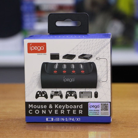 Конвертер подключения клавиатуры мыши PS4/Xbox One/Switch (iPEGA PG-9133) - интернет-магазин GameShock г. Челябинск Конвертер подключения клавиатуры мыши PS4/Xbox One/Switch (iPEGA PG-9133) - интернет-магазин GameShock г. Челябинск