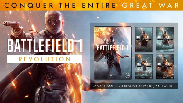 Battlefield 1 Революция (PS4, русская версия) - интернет-магазин GameShock г. Челябинск